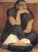 Diego Rivera The woman sale powder china oil painting artist